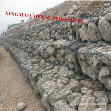 China Proveedor de muro de contención de suelo reforzado Gabion / Hexagonal Wiremesh Gabion (XM-013)